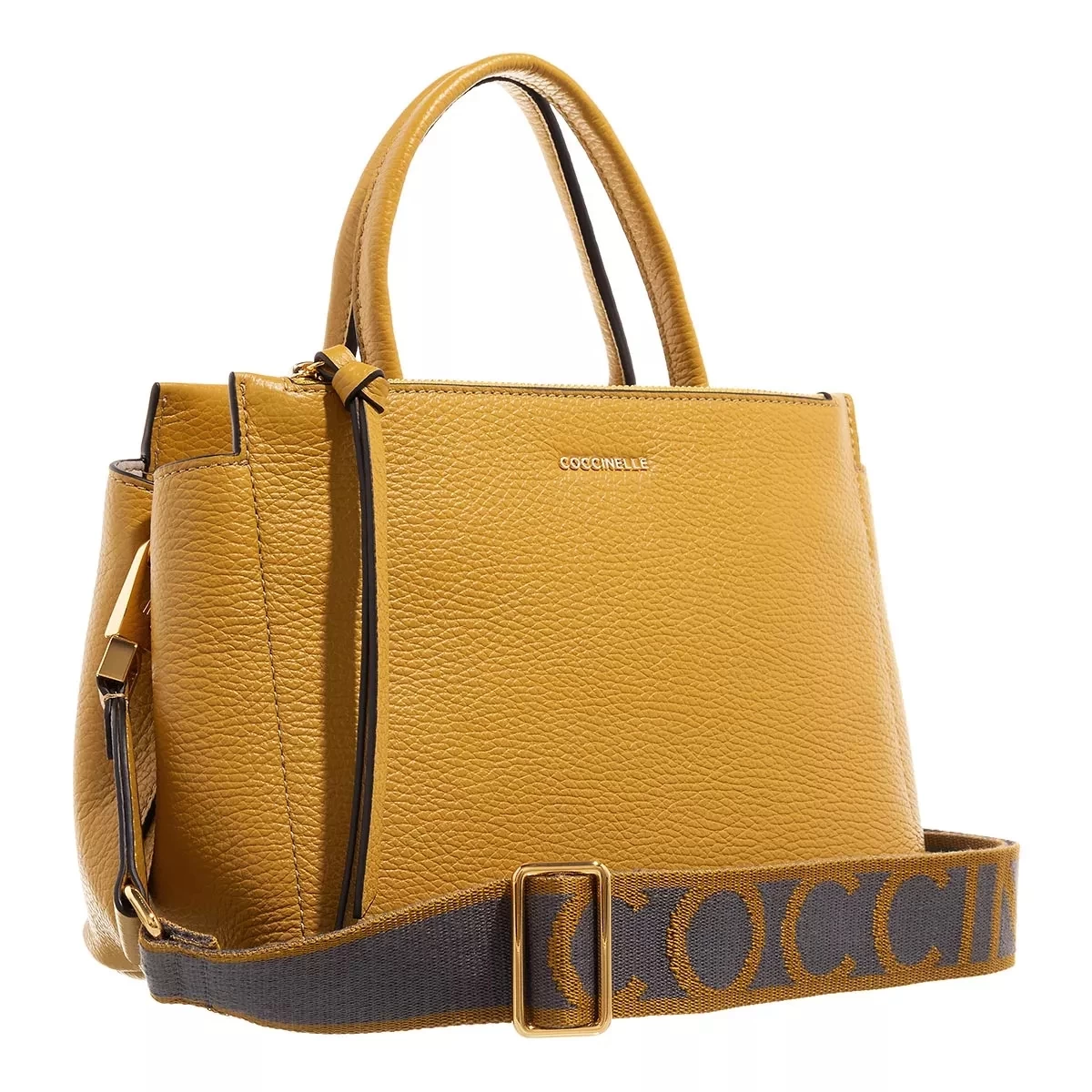 Coccinelle Arlettis Signature Citronella Crossbody Bag – Bild 4