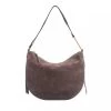 Coccinelle Priscilla Coffee Hobo Bag