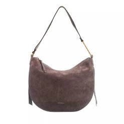 Coccinelle Priscilla Coffee Hobo Bag