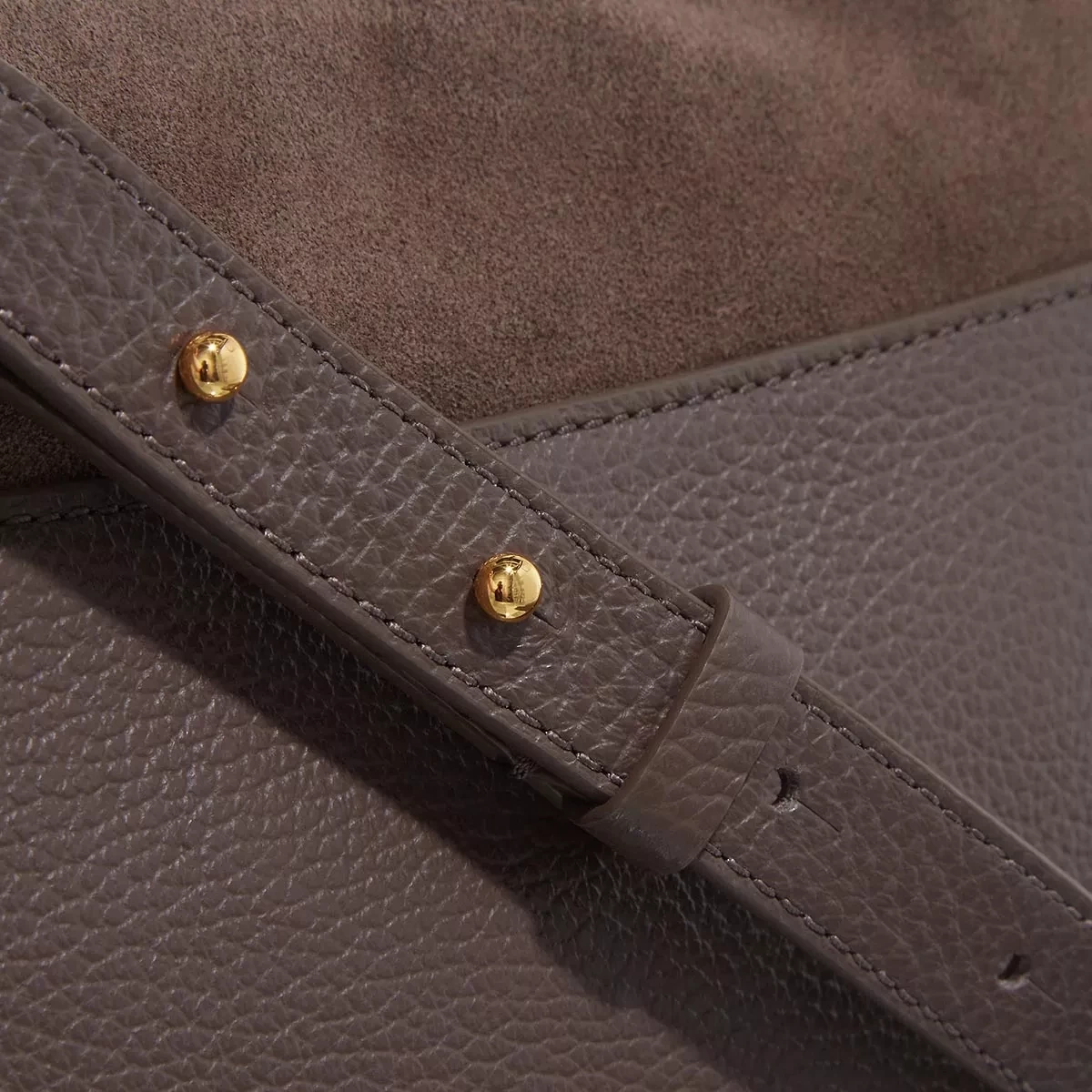 Coccinelle Magie Suede Bim Coffee Hobo Bag – Bild 5