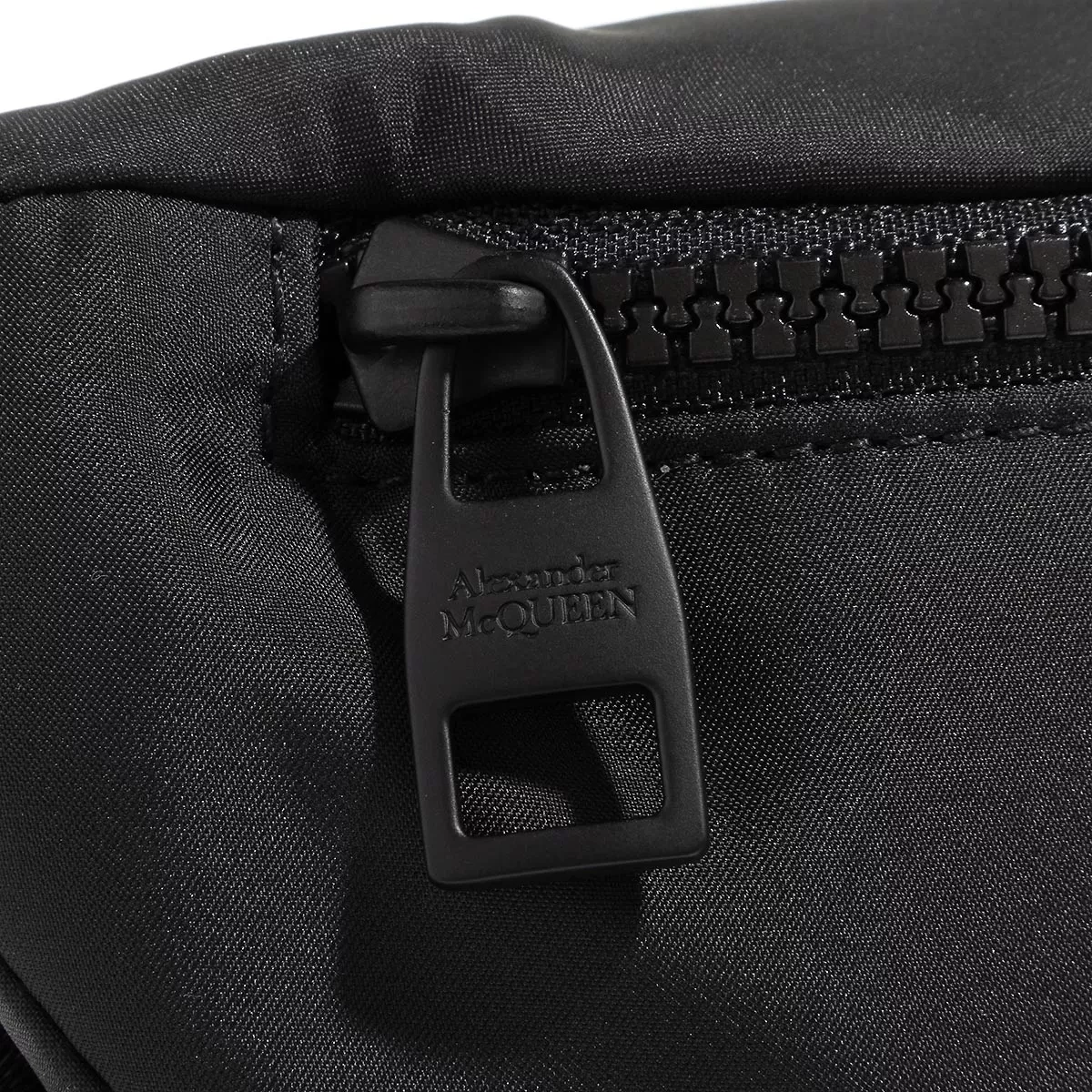 Alexander McQueen Graffiti Belt Bag Black / Off White Gürteltasche – Bild 4