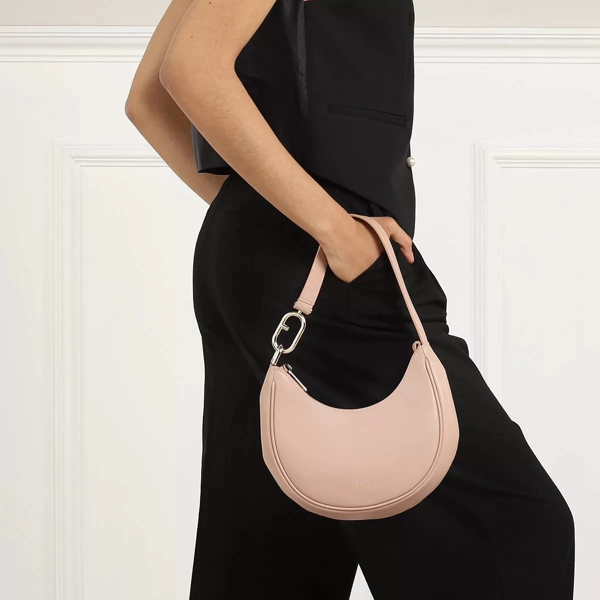 Furla Primavera S Shoulder Bag Cameo Hobo Bag – Bild 2