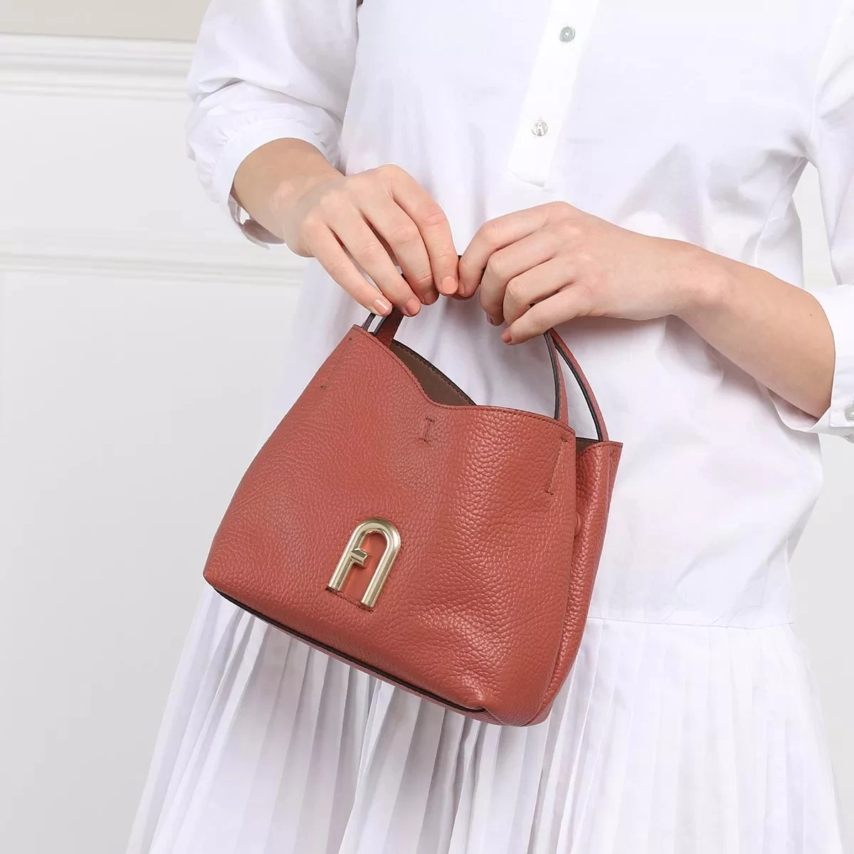 Furla Primula Mini Hobo Cannella Hobo Bag – Bild 3