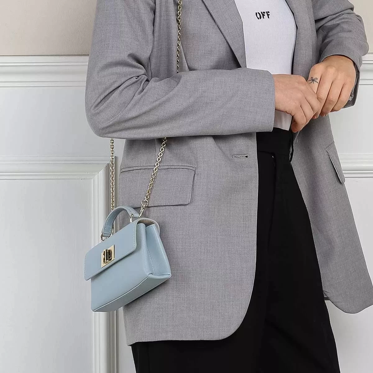 Furla 1927 Mini Crossbody Top Artemisia Minitasche – Bild 2