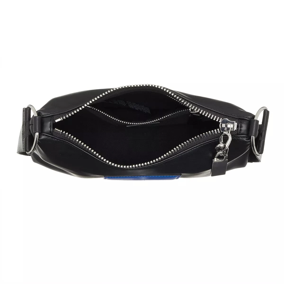 Karl Lagerfeld Jeans Tech Leather Sm Hobo J101 Black Crossbody Bag – Bild 5