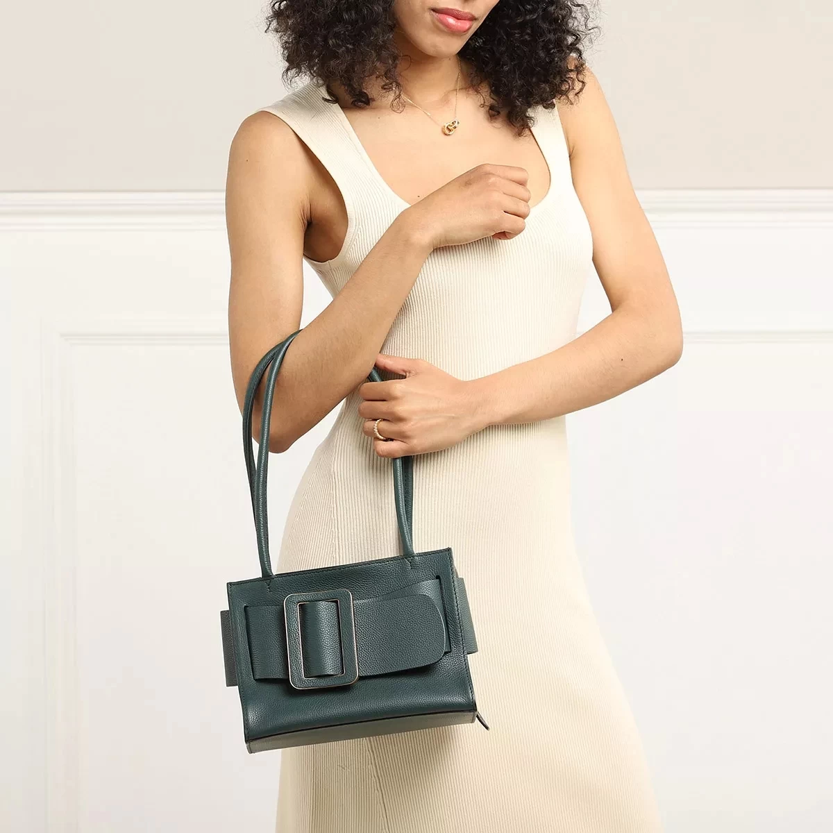 Bobby 23 Soft Pine Green Pochette – Bild 2