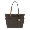 MICHAEL Michael Kors Jet Set Item Top-Zip Tote Brown/Acorn Shopper