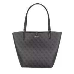 Guess Alby Toggle Tote Coal/Black Shopper