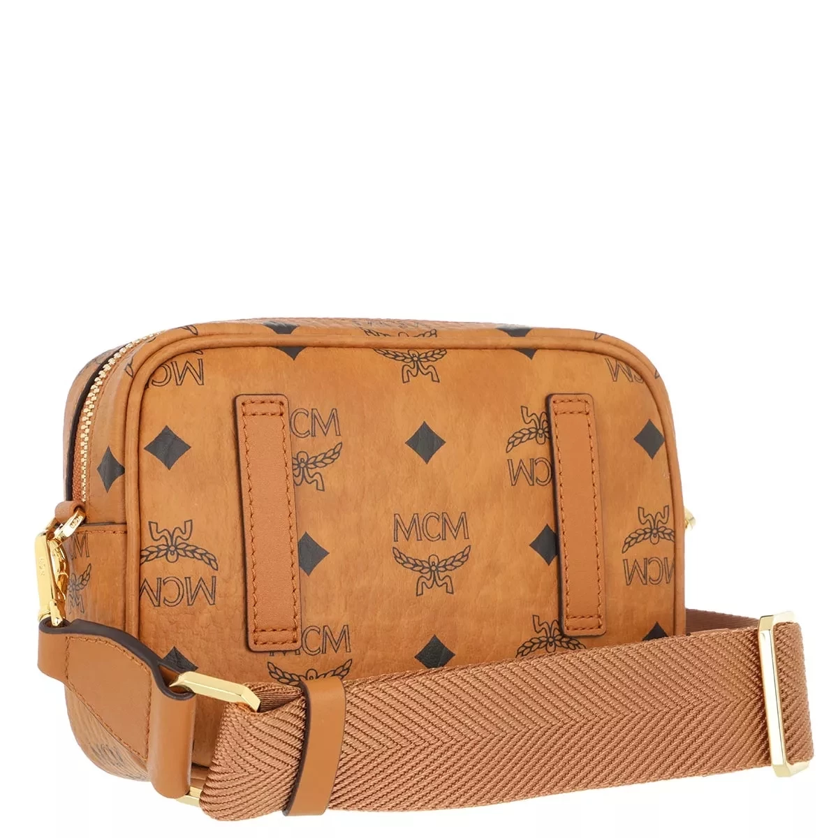 MCM M-Veritas Crossbody Xmini Cognac Crossbody Bag – Bild 3