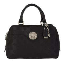 Guess Dayane Girlfriend Satchel Black Tote