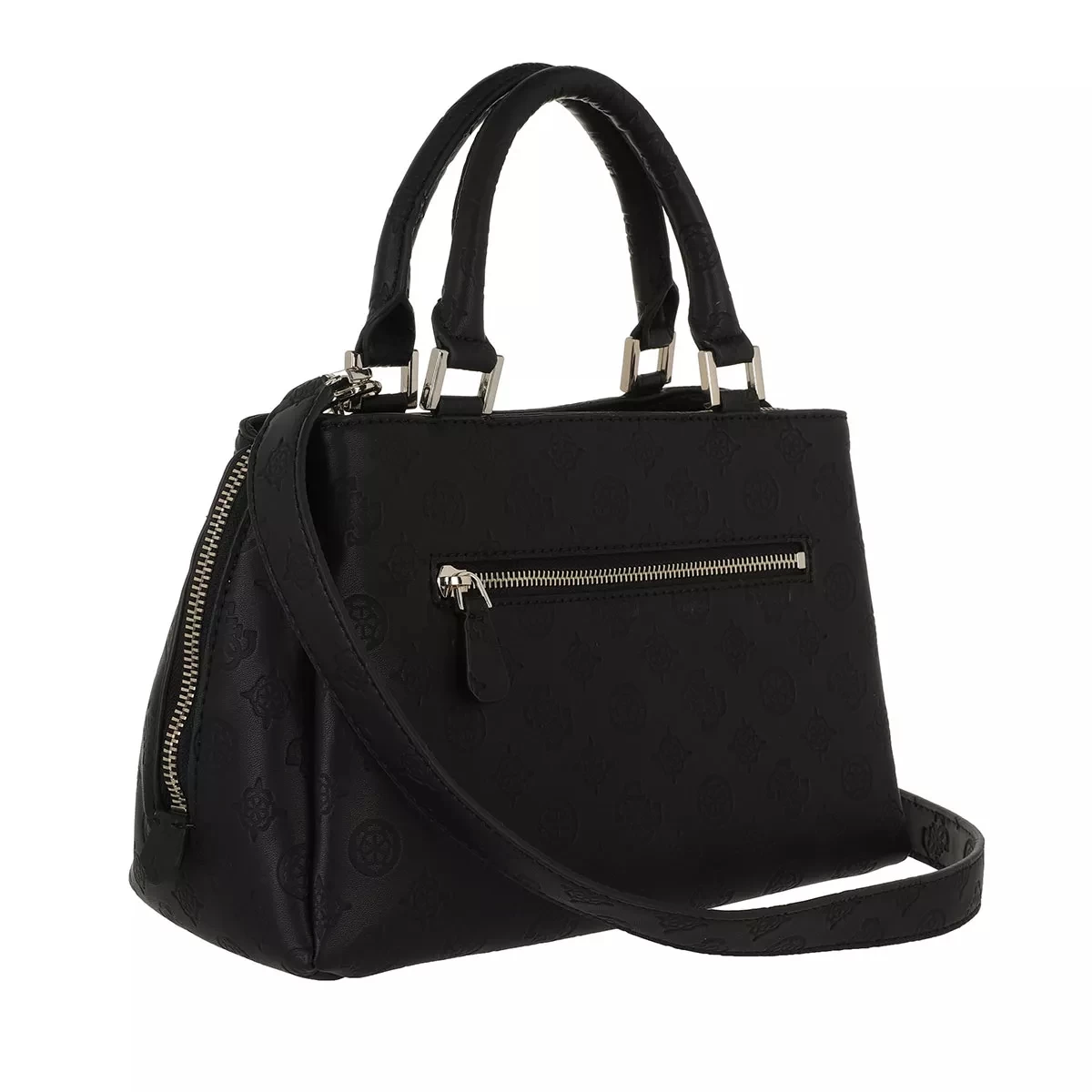 Guess Dayane Girlfriend Satchel Black Tote – Bild 4