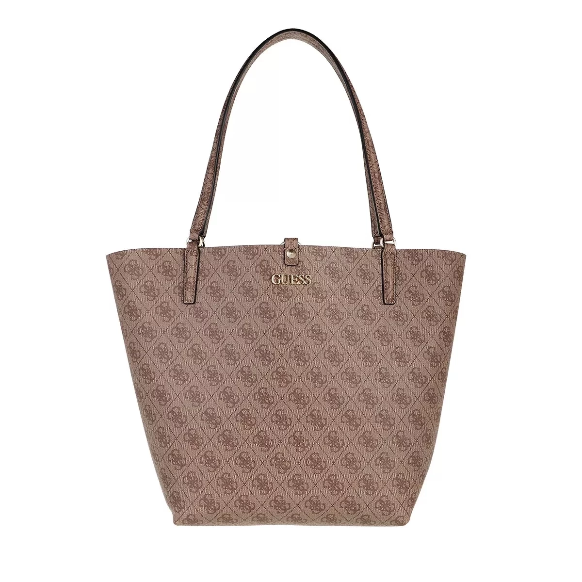 Guess Alby Toggle Tote Latte Logo Shopper