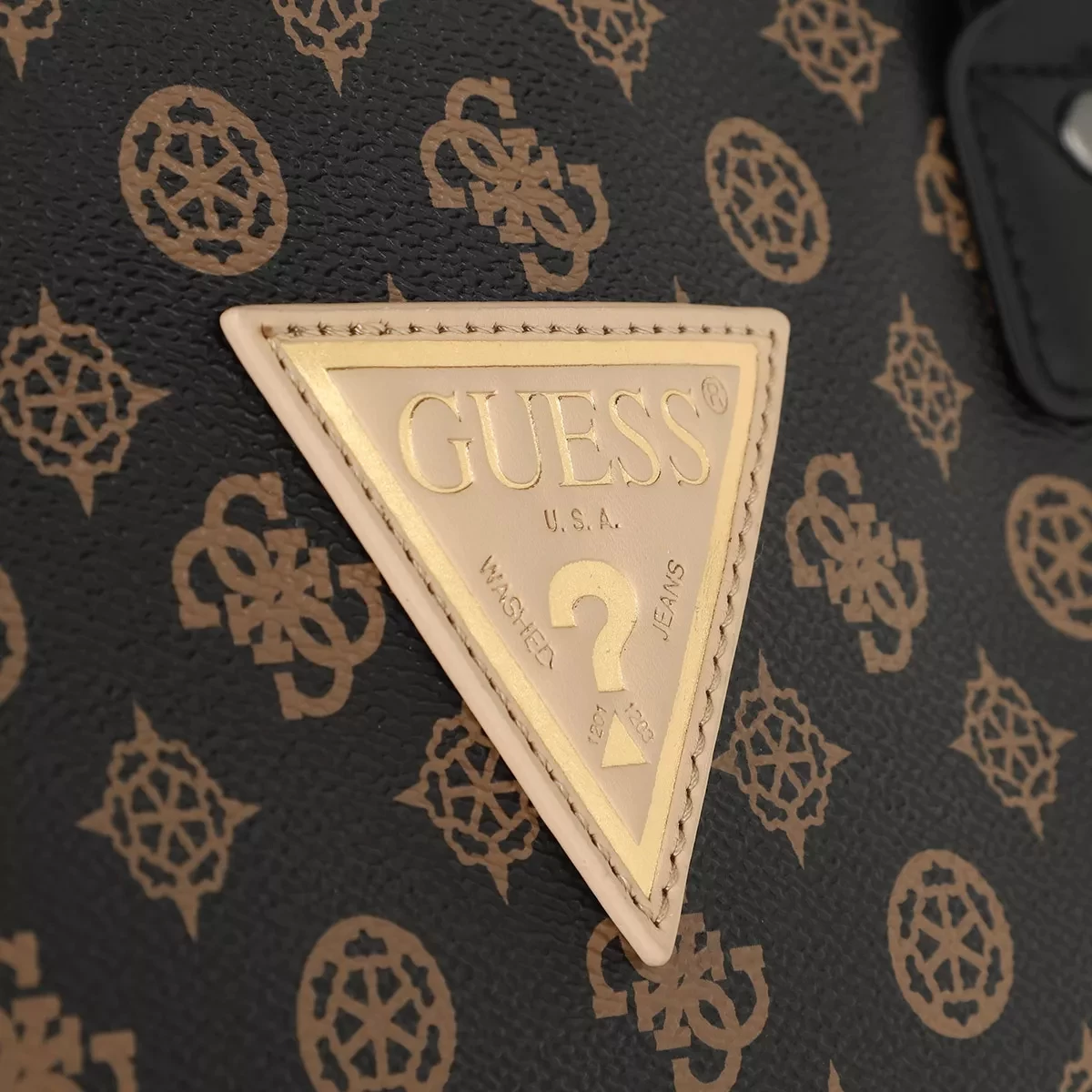 Guess Wilder Shopper Tote Brown Shopper – Bild 4