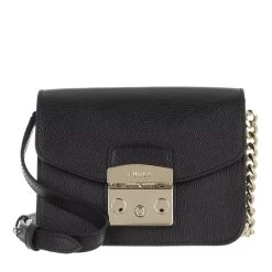 Furla Metropolis Mini Crossbody Nero Crossbody Bag