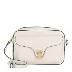 Coccinelle Beat Soft Lambskin White Camera Bag