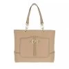 MICHAEL Michael Kors Amy Tote Bag Large Camel Shopper