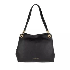 MICHAEL Michael Kors Raven Large Shoulder Tote Black Shopper