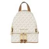 MICHAEL Michael Kors Rhea Zip Extra Small Messenger Backpack Vanilla Rucksack